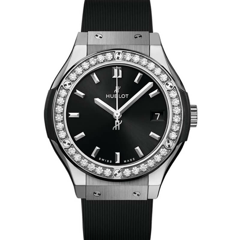 Hublot Classic Fusion Titanium Diamonds watch