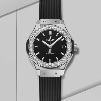 Hublot Classic Fusion Titanium Diamonds watch