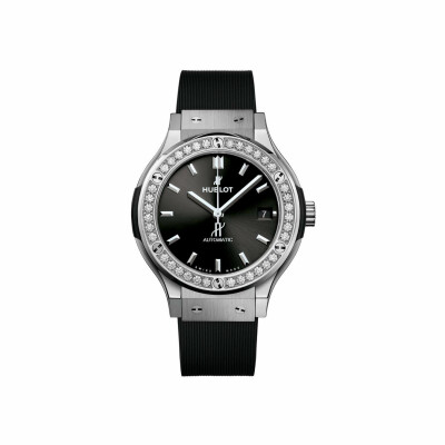 Hublot Classic Fusion Titanium Diamonds watch