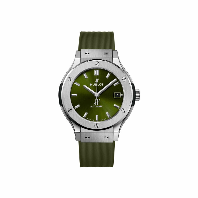 Hublot Classic Fusion Titanium Green 38mm watch