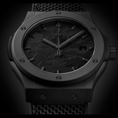 Montre Hublot Classic Fusion Yohji Yamamoto All Black Camo