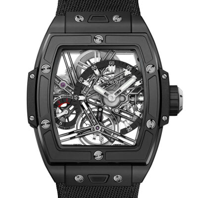 Montre Hublot Spirit of Big Bang Tourbillon 5-Day Power Reserve Black Magic