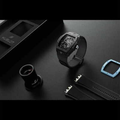 Montre Hublot Spirit of Big Bang Tourbillon 5-Day Power Reserve Black Magic