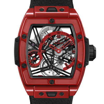 Montre Hublot Spirit of Big Bang Tourbillon 5-Day Power Reserve Red Magic