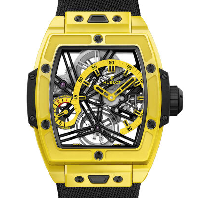 Montre Hublot Spirit of Big Bang Tourbillon 5-Day Power Reserve Yellow Magic