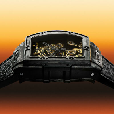 Montre Hublot Spirit of Big Bang Year of the Horse Frosted Carbon