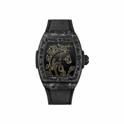Montre Hublot Spirit of Big Bang Year of the Horse Frosted Carbon