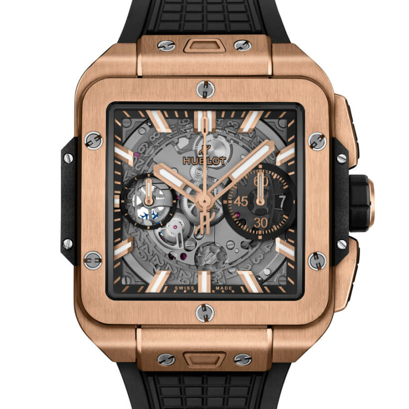 Montre Hublot Square Bang Unico King Gold 42mm