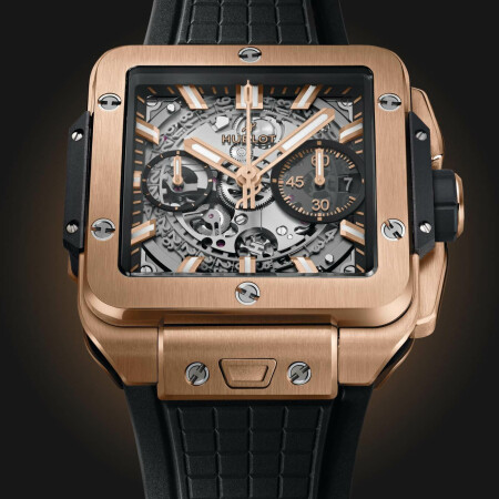 Hublot Square Bang Unico King Gold watch