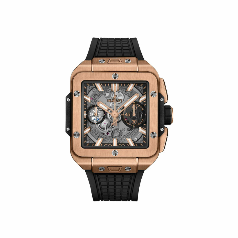 Montre Hublot Square Bang Unico King Gold 42mm