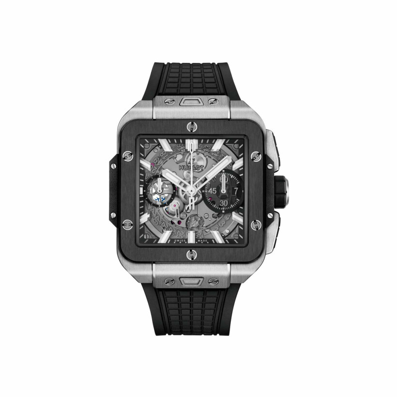 Hublot Square Bang Unico Titanium Ceramic automatic 42mm watch
