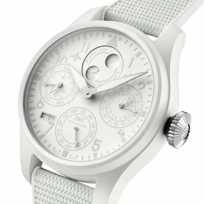 Montre IWC Schaffhausen Grande Montre d’Aviateur Calendrier Perpétuel Ceralume®