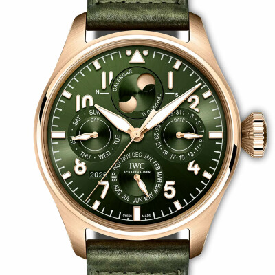 Montre IWC Schaffhausen Grande Montre d’Aviateur Calendrier Perpétuel ProSet