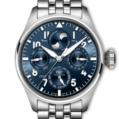 Montre IWC Schaffhausen Grande Montre d’Aviateur Calendrier Perpétuel ProSet Le Petit Prince