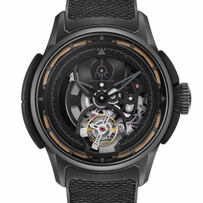 Montre IWC Schaffhausen Grande Montre d’Aviateur Absorption des Chocs Tourbillon Skeleton XPL Édition Limitée