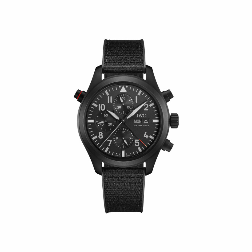 IWC Schaffhausen Pilot's Watch Dual Chronograph TOP GUN Ceratanium®