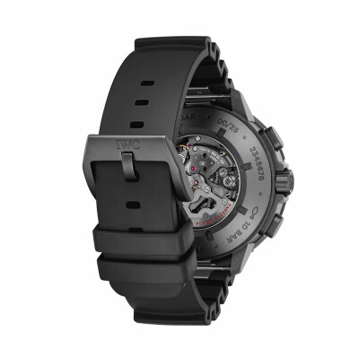 Montre IWC Schaffhausen Aquatimer Calendrier Perpétuel Digital Date et Mois Édition Limitée "Aquaman II"