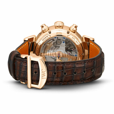 Montre IWC Schaffhausen Da Vinci Tourbillon Rétrograde Chronographe