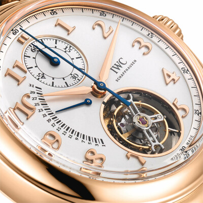 Montre IWC Schaffhausen Da Vinci Tourbillon Rétrograde Chronographe