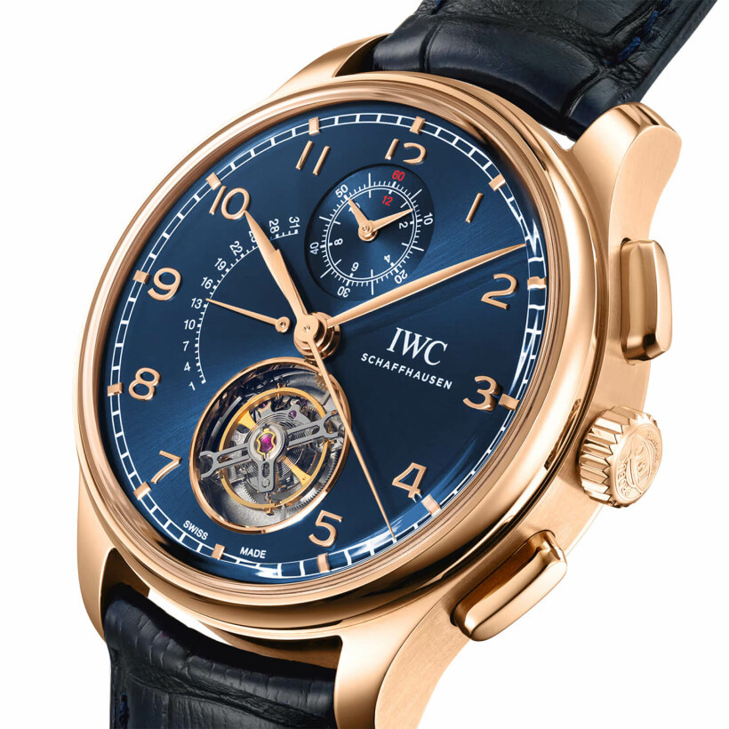 Montre IWC Schaffhausen Portugieser Tourbillon Rétrograde Chronographe Édition limitée