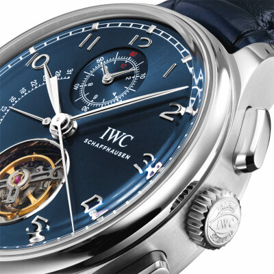 Montre IWC Schaffhausen Portugieser Tourbillon Rétrograde Chronographe Édition limitée