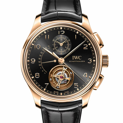 Montre IWC Schaffhausen Portugieser Tourbillon Rétrograde Chronographe Édition limitée