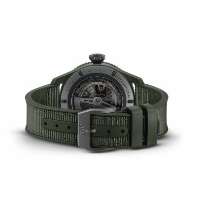 Montre IWC Schaffhausen Montre d'Aviateur Timezoner TOP GUN Woodland