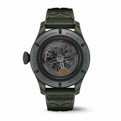 Montre IWC Schaffhausen Montre d'Aviateur Timezoner TOP GUN Woodland