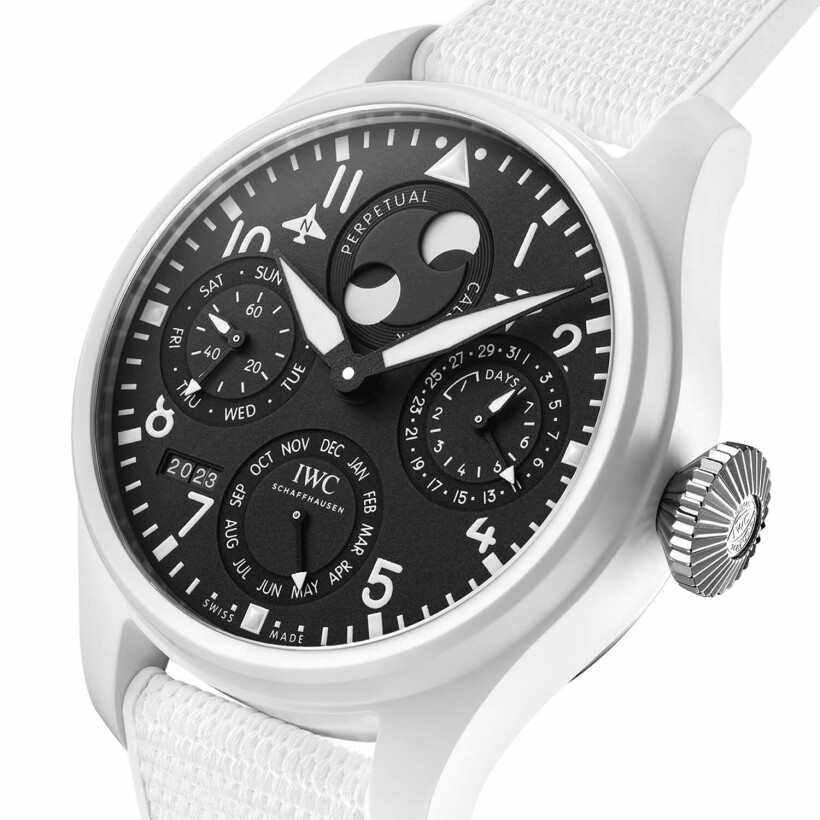 Montre IWC Schaffhausen Grande Montre d'Aviateur Calendrier Perpétuel TOP GUN Lake Tahoe