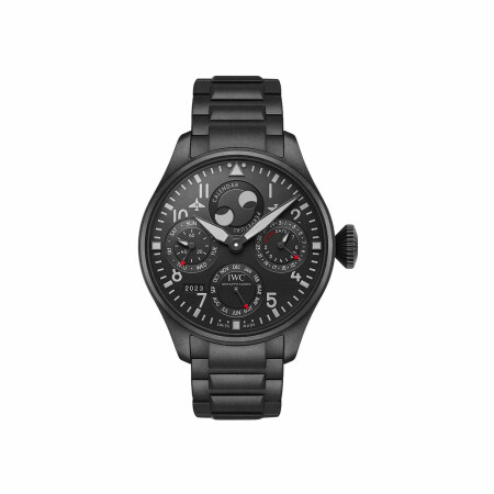 IWC Schaffhausen Big Pilot's Watch Perpetual Calendar TOP GUN Ceratanium®