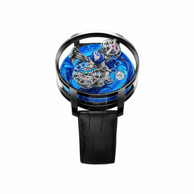 Montre Jacob & Co Astronomia Sky Gravitational Triple-Axis Flying Tourbillon Celestial Panorama Édition Limitée