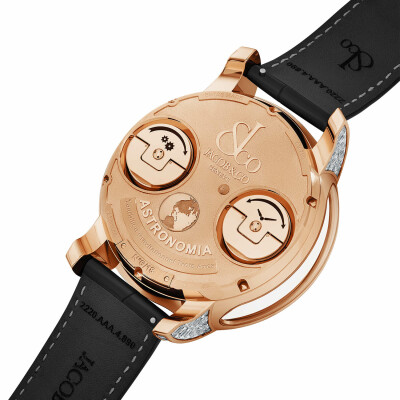 Montre Jacob & Co Astronomia Sky Gravitational Triple-Axis Flying Tourbillon Baguette Celestial Panorama Édition Limitée