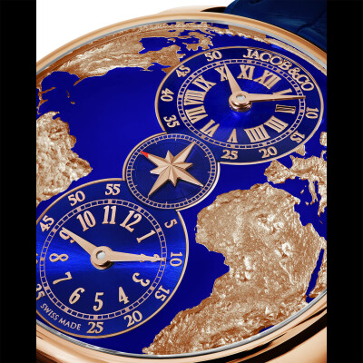 Montre Jacob & Co The World is Yours Dual Time Zone Édition Limitée