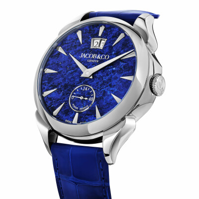 Montre Jacob & Co Palatial Classic Manual Big Date "Lapis Lazuli"