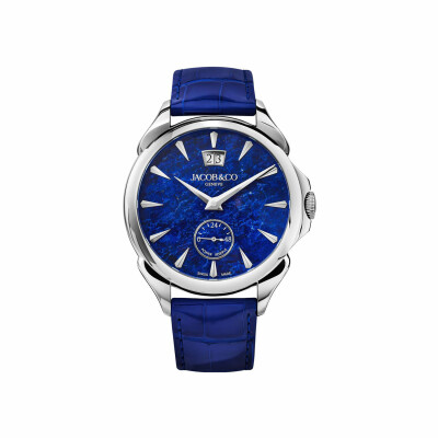 Montre Jacob & Co Palatial Classic Manual Big Date "Lapis Lazuli"