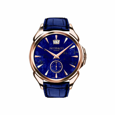 Montre Jacob & Co Palatial Classic Manual Big Date "Lapis Lazuli"