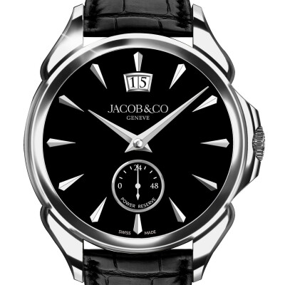 Montre Jacob & Co Palatial Classic Manual Big Date "Onyx"