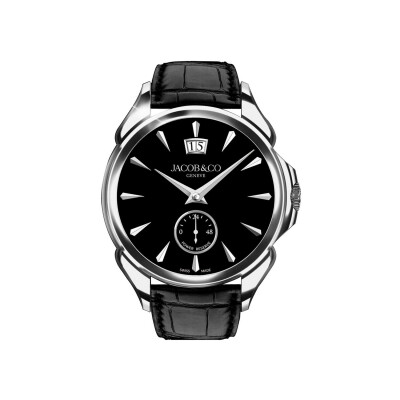 Montre Jacob & Co Palatial Classic Manual Big Date "Onyx"