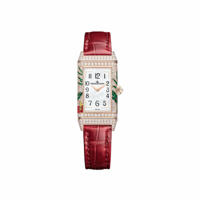Montre Jaeger-LeCoultre Reverso One Hibiscus Rosa