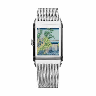 Montre Jaeger-LeCoultre Reverso Tribute Enamel Hokusai Les chutes d'Aoigaoka