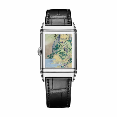 Montre Jaeger-LeCoultre Reverso Tribute Enamel Hokusai Cascade Kannon de Kiyotaki