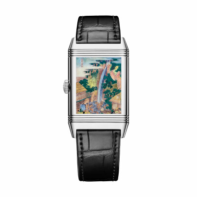 Montre Jaeger-LeCoultre Reverso Tribute Enamel Hokusai Cascade Rōben