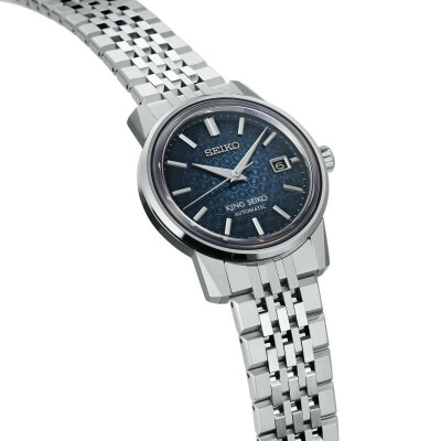 Montre King Seiko KSK Automatique Bleu Kameido SJE105J1