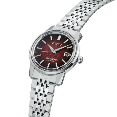 Montre King Seiko KSK Automatique Rouge Prunier SJE103J1