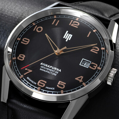 Montre Lip Annapurna Automatique Manufacture 39mm 676010
