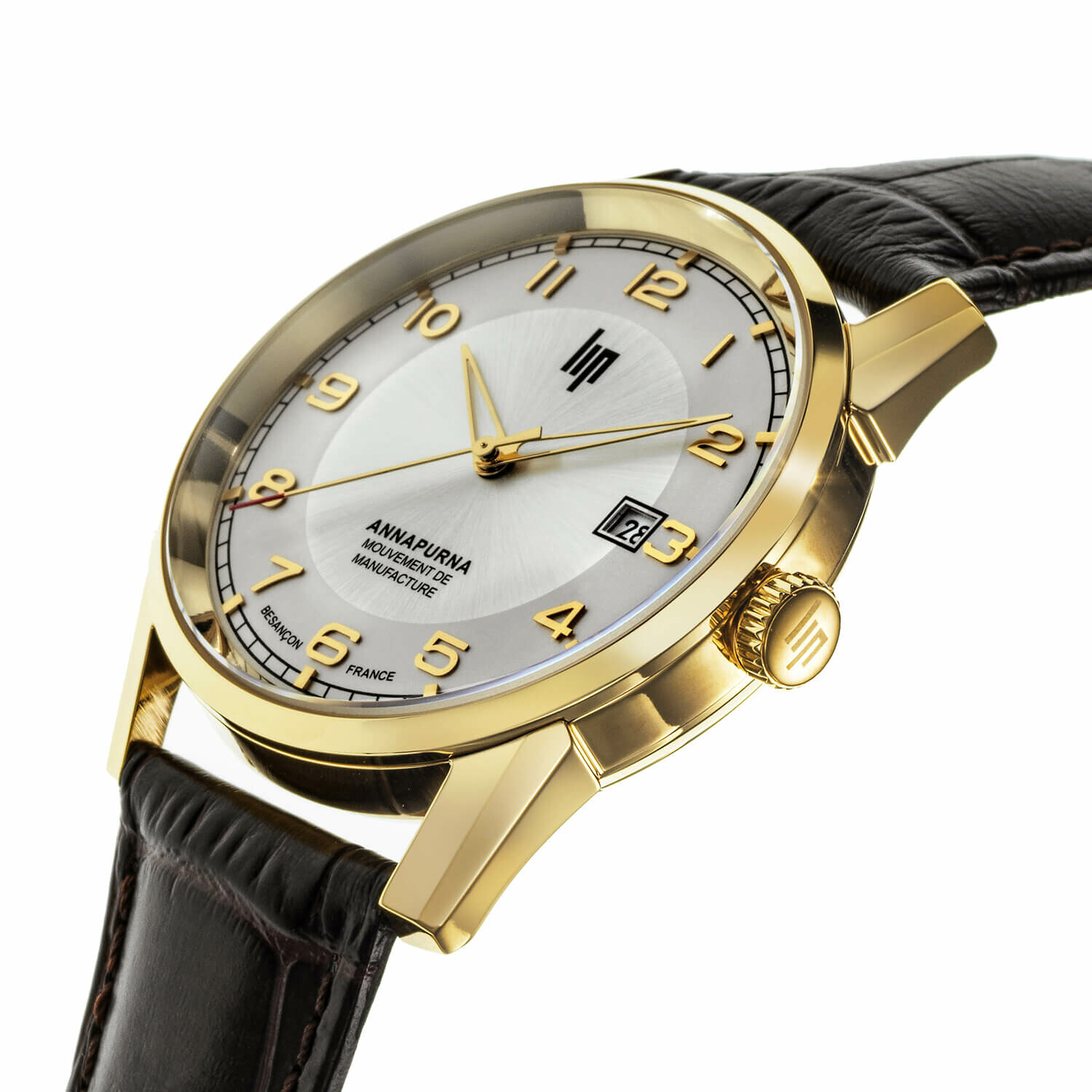Paire D'Aiguilles Lumineuses HP-40 Pour Montre - Chromées, Neuf Sans étiquette