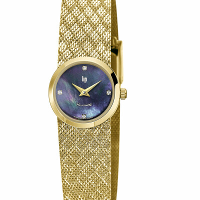 Montre Lip Henriette Manchette Diamants 22mm 671616
