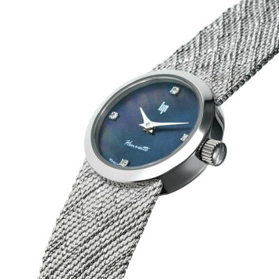 Montre Lip Henriette Manchette Diamants 22mm 671617