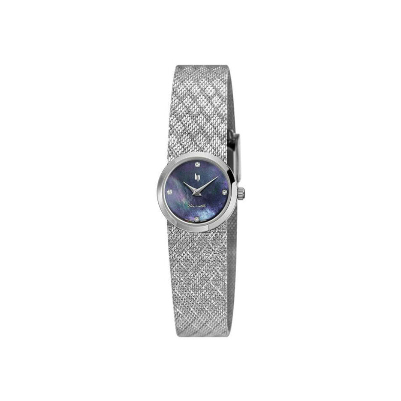 Montre Lip Henriette Manchette Diamants 22mm 671617