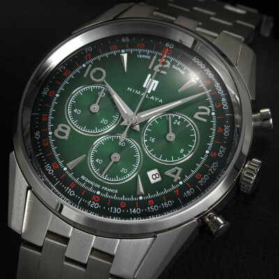 Montre Lip Himalaya 40mm Chronographe 671711